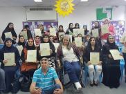 بالصور: حفل تخرج "انهاء شهادة تعليم 12 سنة" في مدرسة الاخوة العربية بيافا